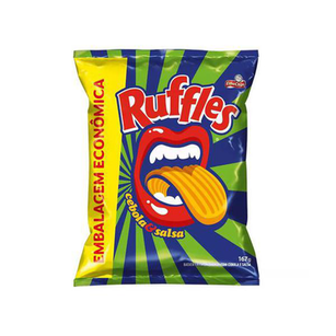 Imagem do produto Batata Ruffles Elma Chips Sabor Cebola E Salsa Com 167G