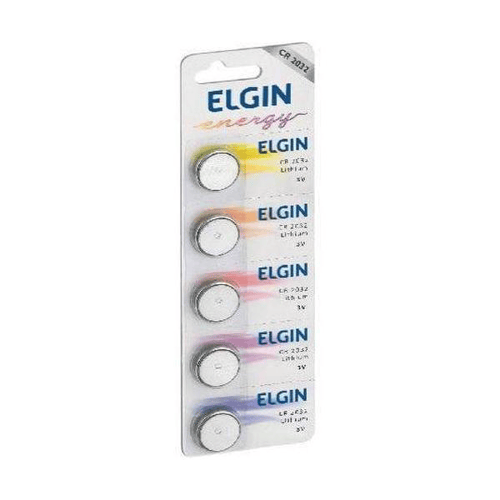 bateria elgin energy 3v cr2032 com 1 unidade