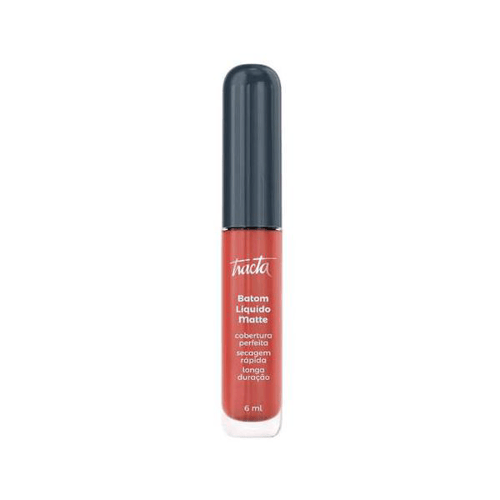 Batom Líquido Matte Nude Rosado 65 Tracta 6Ml