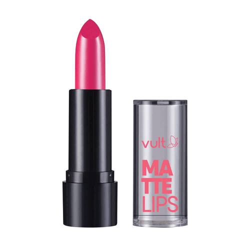 Batom Vult Matte Lips 3,8Gr Rosa Fucsia