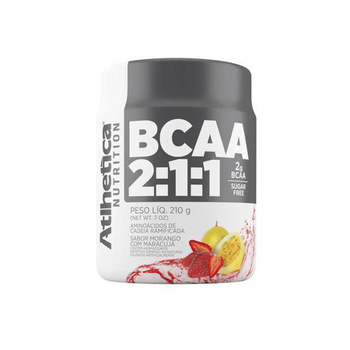 Imagem do produto Bcaa 2:1:1 210G Morango Com Maracujá Atlhetica Nutrition