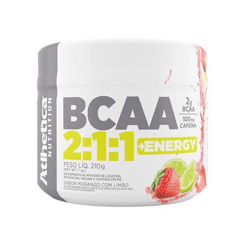 Bcaa 2:1:1 E Energy Morango Limão Atlhetica 210G