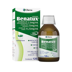 Benatux - Xarope E Copo Medida 120 Ml