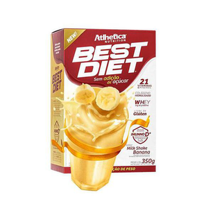 Best Diet Milk Shake De Banana 350G Atlhetica