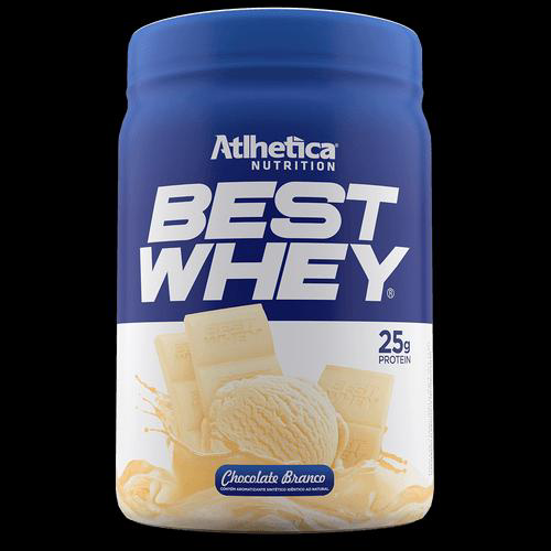 Best Whey 450G Chocolate Branco Atlhetica Nutrition