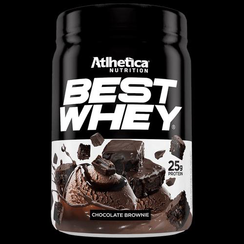 Imagem do produto Best Whey Atlhetica Sabor Brownie De Chocolate 450G