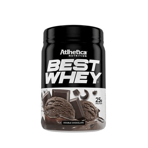 Imagem do produto Best Whey Atlhetica Sabor Chocolate Duplo 450G