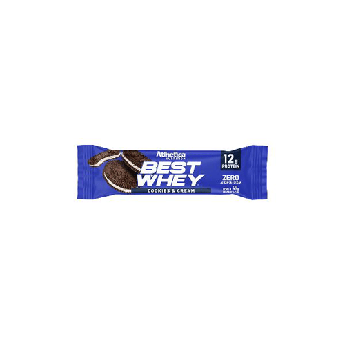 Imagem do produto Best Whey Bar 12G Cookies & Cream 1 Unidade De 49G