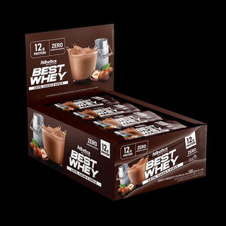 Best Whey Bar 12G Leite, Cacau & Avela Best Whey Bar 12G Leite, Cacau & Avelã Display 12 Unidades De 49G