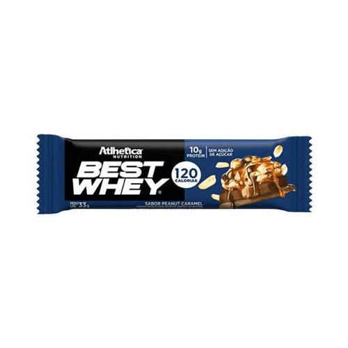 Best Whey Bar Sabor Carmelo E Amendoim Com 32G