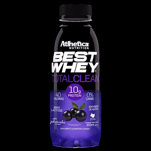 Imagem do produto Best Whey Total Clean 350Ml Jabuticaba Atlhetica Nutrition