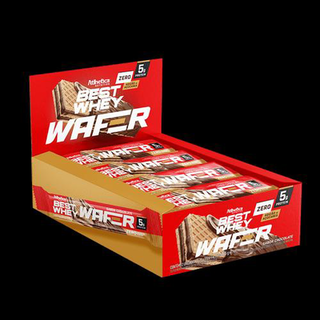 Best Whey Wafer Chocolate Display Com 12 Unid. De 28G