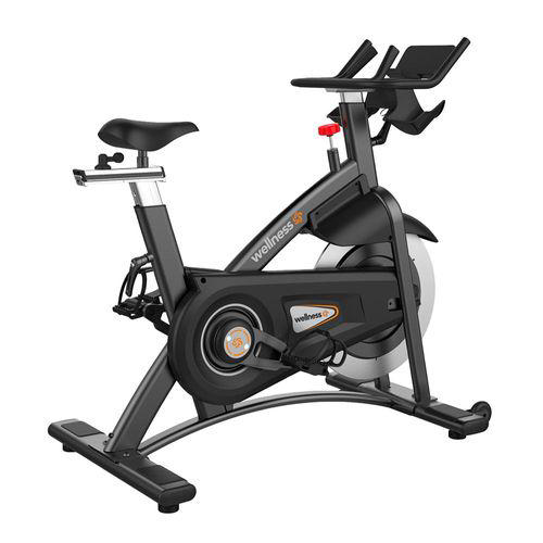 Bike Spinning Profissional Super M Plus Res. Magnética Ajustável Com Correia 15Kg Wellness Gy074