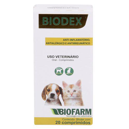 Biodex Biofarm C/ 20 Comp. 120Mg