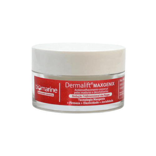 Creme Para Flacidez Do Rosto Biomarine Dermalift Maxgenix 30G