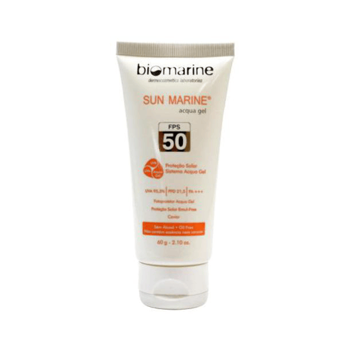 Protetor Solar Biomarine Sun Marine Fps 50 Acqua Gel 60G