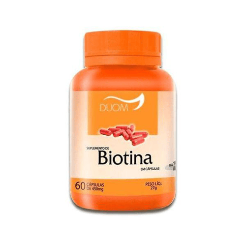 Biotina 60Cápsulas 450Mg Duom