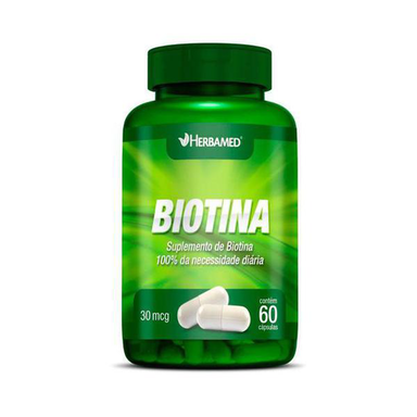 Biotina Com 60 Cápsulas