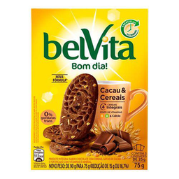 Biscoito Belvita Cacau E Cereais 75Gr