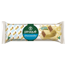 Biscoito Piraque Chocowafer Chocolate Branco 100,8G