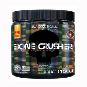 Black Skull Bone Crusher Laranja Com Pimenta Pré Treino