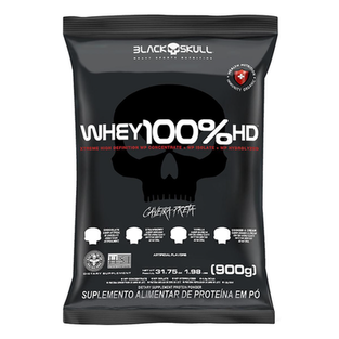 Black Skull Whey 100% Hd Baunilha Whey Protein