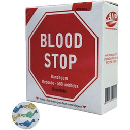 Blood Stop Bandagem Curativo Infantil Divertido 500 Unidades Ampola