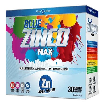 Imagem do produto Blue Zinco Max 30 Comp