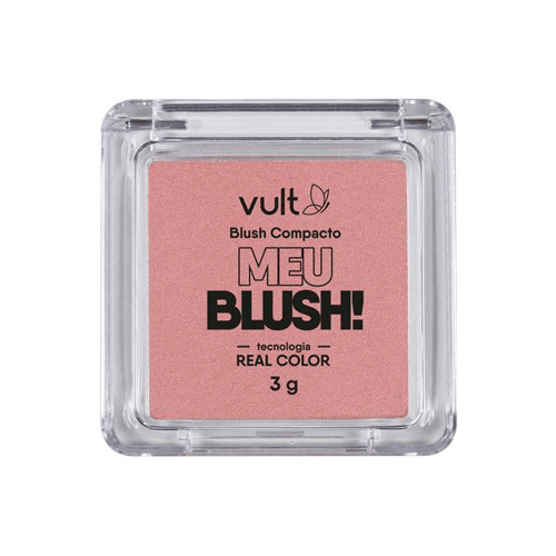 Blush Compacto Vult Meu Blush 3G Rosa Perolado