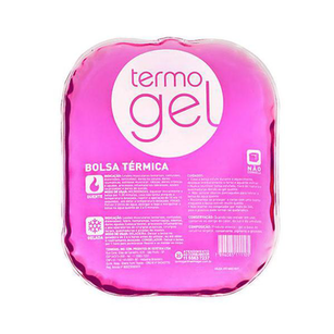 Bolsa Térmica Termogel Crystal Quadrada Rosa 1 Unidade