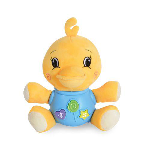 Boneco De Pelúcia Musical Luminária Buddy's Duck Maxibaby