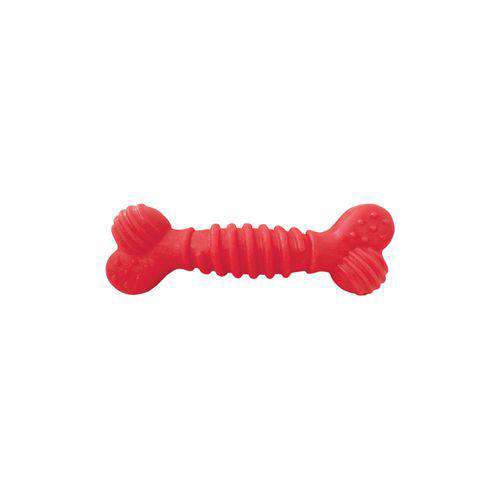 Brinquedo Osso Superbone Borracha Furacão Pet N1 P Vermelho