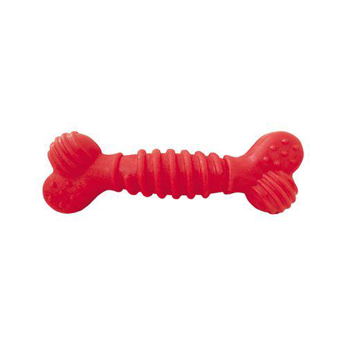 Brinquedo Osso Superbone Borracha Furacão Pet N2 M Vermelho