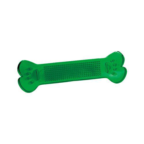 Brinquedo Osso Topbone Pvc Flex Furacão Pet N2 M Verde