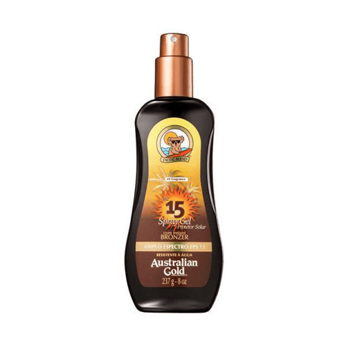 Imagem do produto Bronzeador Australian Gold Instant Bronzer Fps15 Gel Spray 237Ml