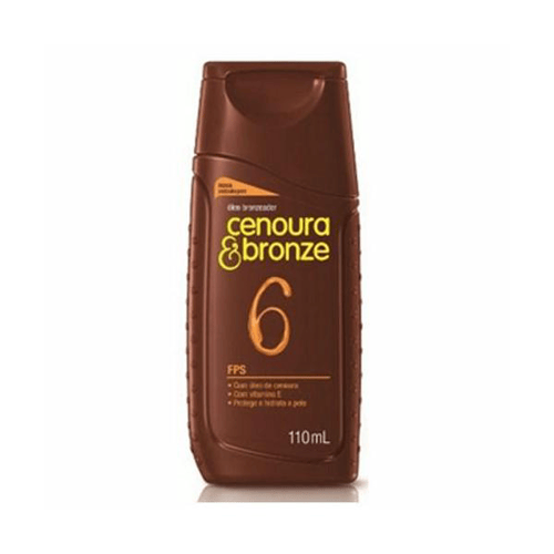 Imagem do produto Bronzeador Cenoura E Bronze Fps6 110Ml Locão Efeito Dourado