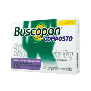 Buscopan - Cpto 20 Drágeas