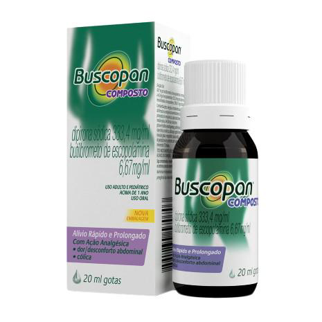 Imagem do produto Buscopan - Cpto Gotas 20Ml