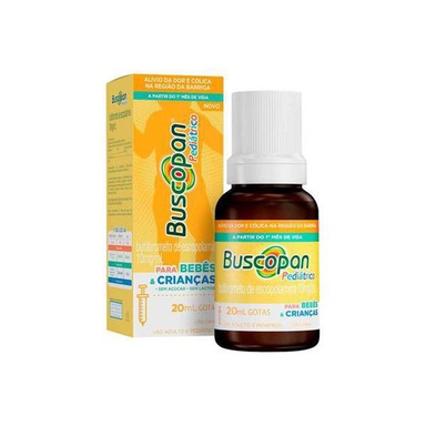 Imagem do produto Buscopan Pediátrico 10Mg/Ml Gotas 20Ml