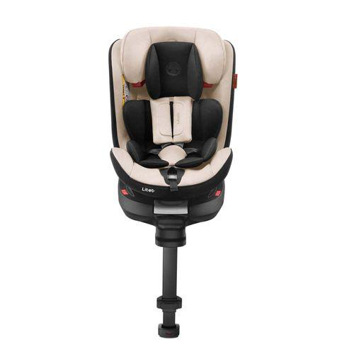 Cadeira Para Auto 036Kgs Isofix Litet Evolve 360 Preta E Areia Bb398