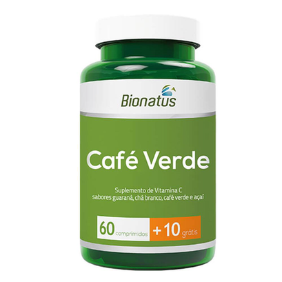 Café Verde Com 70 Comprimidos