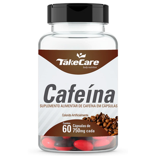 Imagem do produto Cafeína 200Mg Por Cápsulas Com 60 Cápsulas Take Care