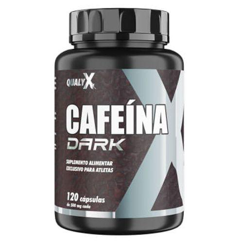 Cafeína Dark Qualyx 500Mg Com 120 Cápsulas