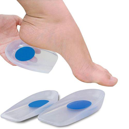 Calcanheira De Silicone Com Ponto Azul Action Sport Orthopauher P