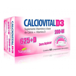 Calciovital D3 625Mg Com 60 Comprimidos