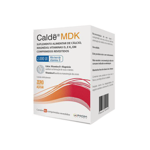 Caldê Mdk 2000Ui Com 60 Comprimidos Revestidos