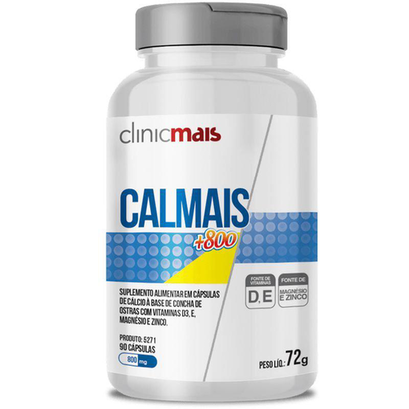 Calmais 900Mg +800 Chá Mais 90 Cápsulas