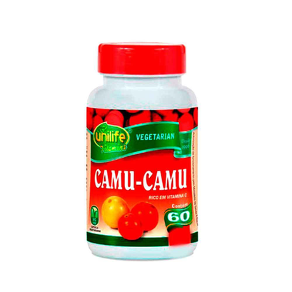 Camu 500Mg Unilife 60 Cápsulas