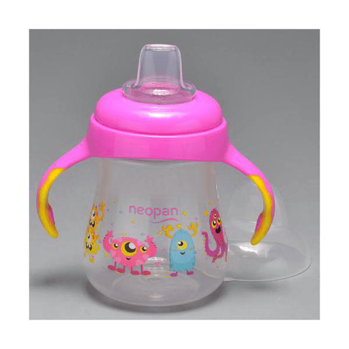 Imagem do produto Caneca Infantil Neopan Bicolor Rosa 270Ml