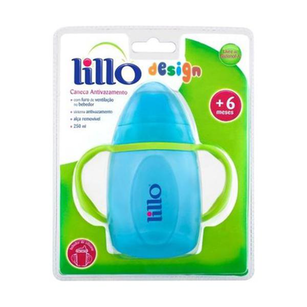 Imagem do produto Copo De Treinamento Infantil Com Alça Design 250Ml Azul Lillo